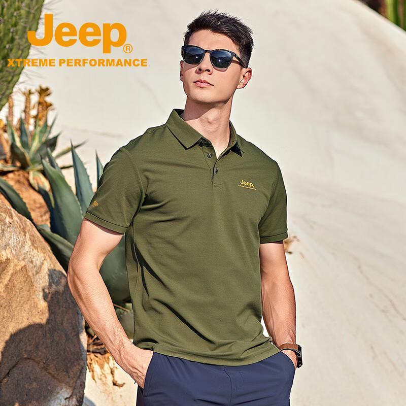 

JEEP Men s Quick-Dry Outdoor Polo T-Shirt 3XL