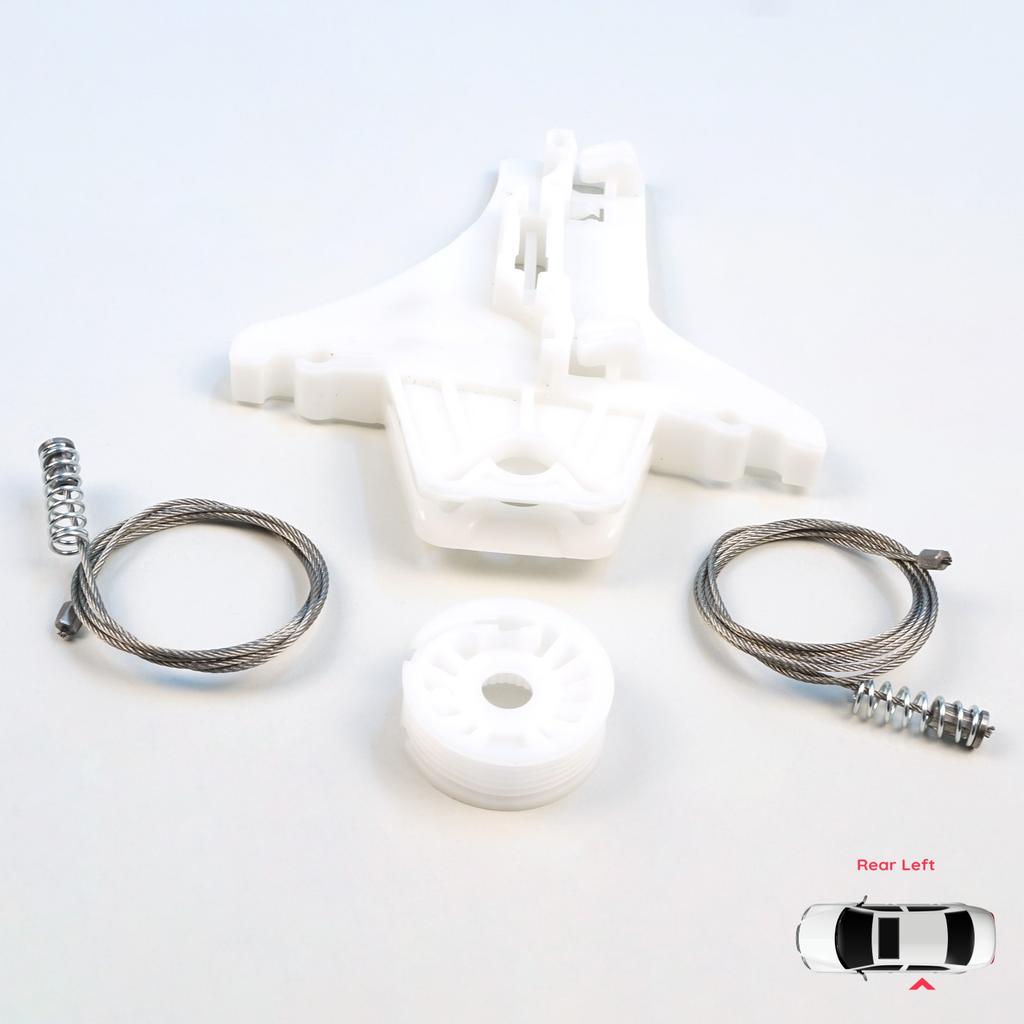 BWR1083 Window Regulator Repair Kit Rear Left for VW Tiguan MK1 5N 2007-2018 5-Door SUV 5N0839461