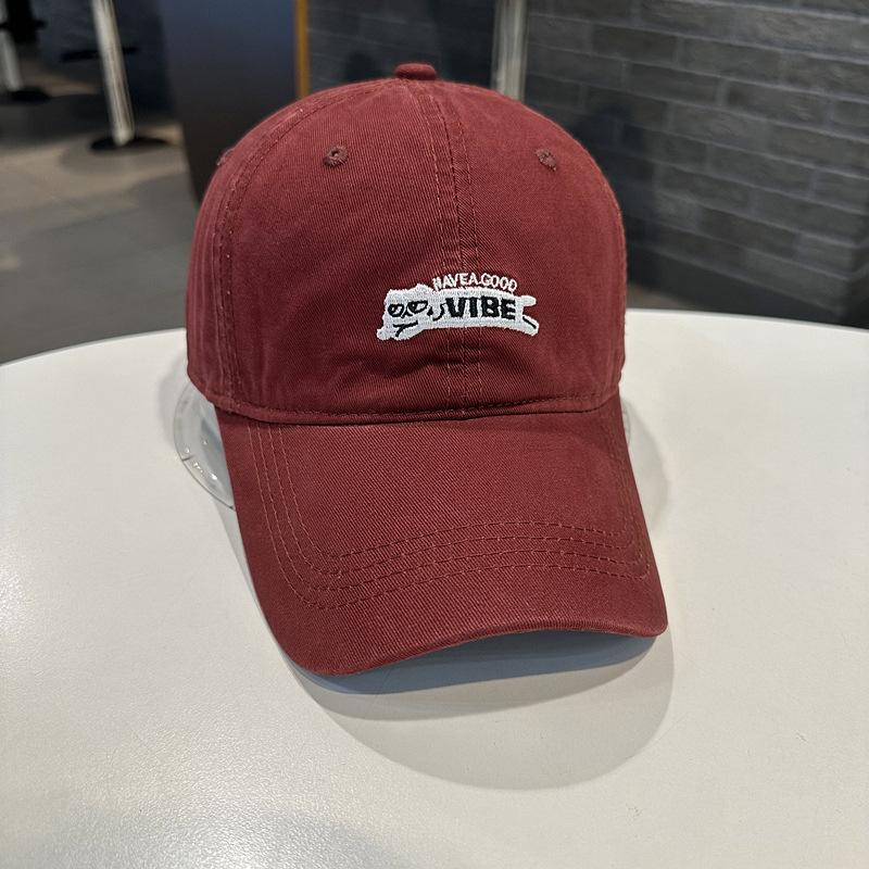 Baseball Cap Women's Spring and Summer New Wide Brim Showing Face Small Soft Top Casual Cap Trendy Women's Models