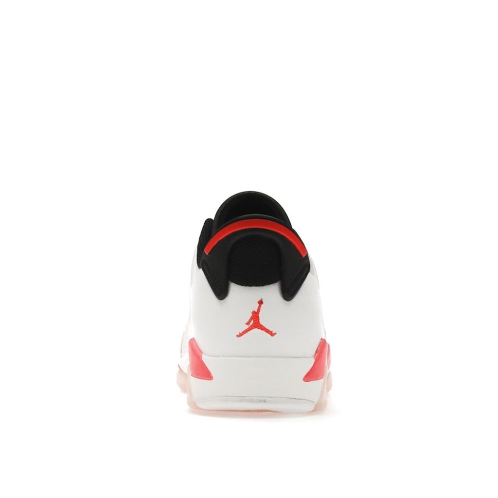 Air Jordan 6 Retro Low GS Atmosphere Kids Sneakers White Infrared-23 768878-102
