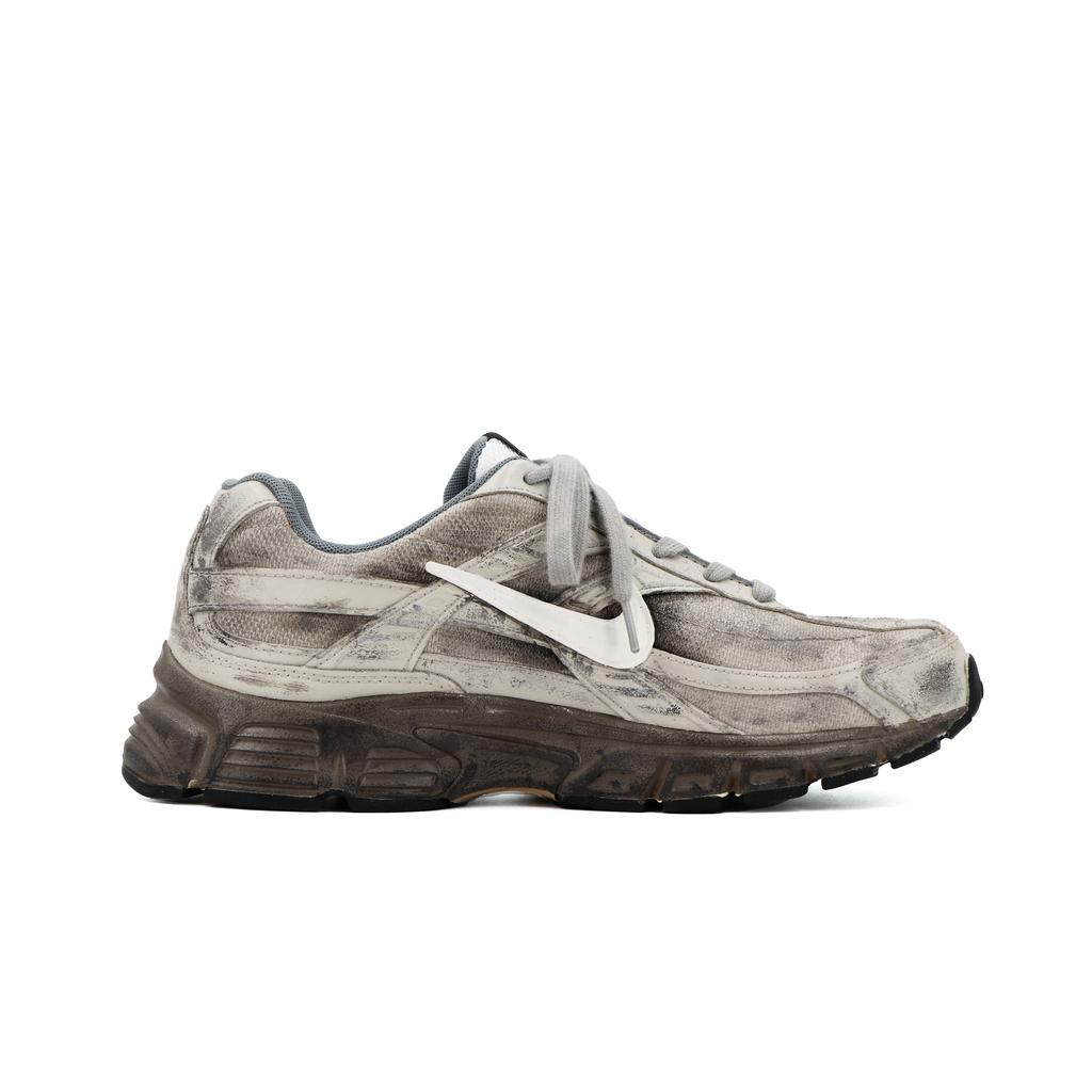 Nike Initiator Low top Sprint Long Distance Running Shoes Unisex Gray Brown IO7609-101(Team1527-)