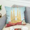 H-Henry Art Pillow Case For Car Sofa Decorative Home Double-sided Print Plush Square Throw Pillow Cushion Cover