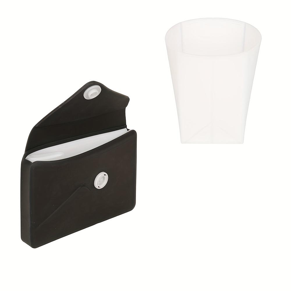 1 Stück Outdoor Reise Faltbarer Silikon Wasserbecher mit Aufbewahrungstasche Flexibler Reisebehälter für Zuhause Outdoor Camping Wandern Geschenk