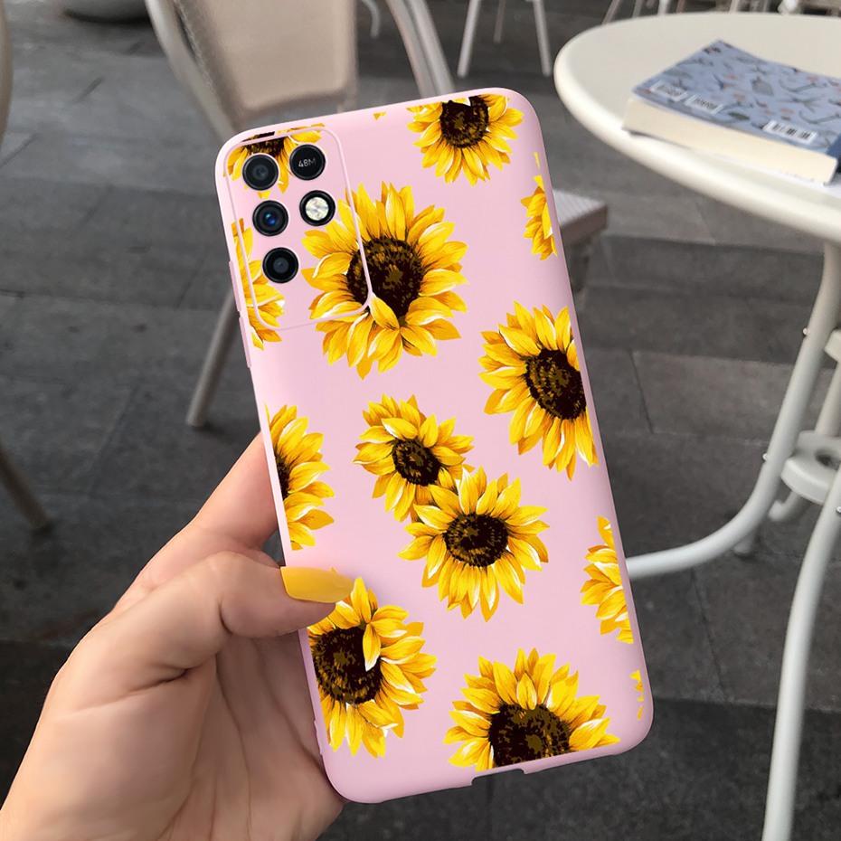 For Infinix Note 10 Case Note 10 Pro Beautiful Girl Flower Pattern Phone Case Soft Silicone Cover For Infinix Note10 Pro 10 Pro