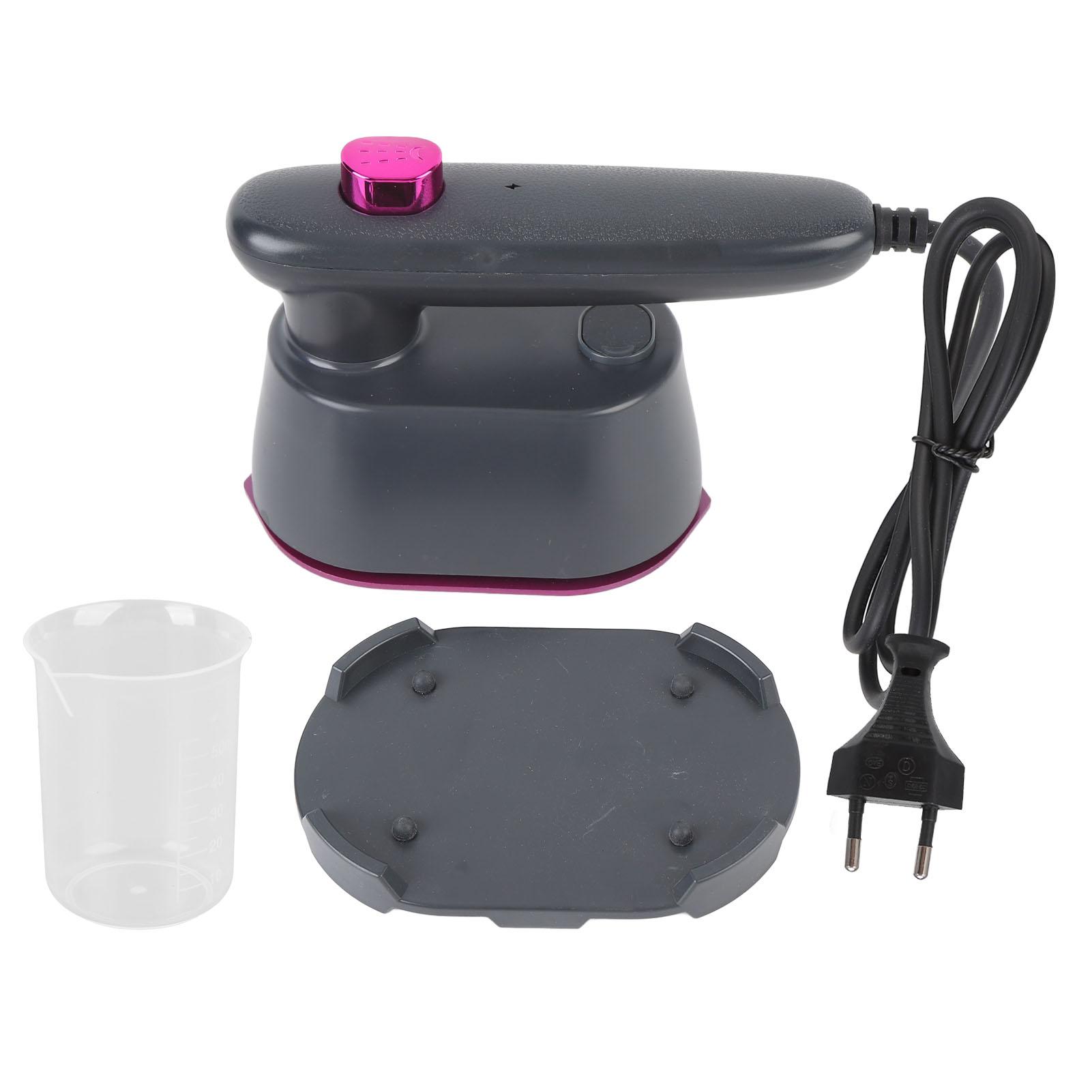 

Дорожный паровой утюг для одежды Портативная гладильная машина с резервуаром для воды 120 мл Шнур 1,5 м Одежда Ткань EU Plug 220V Grey