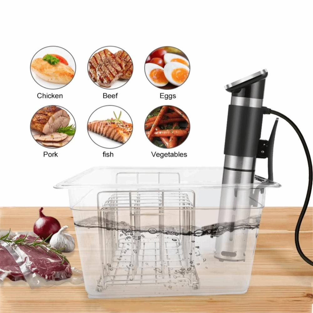 with Lid Slow Cooking Pot Kit Scaled Water Bath Cooking Box Sous-vide Machine Water Tank Beef