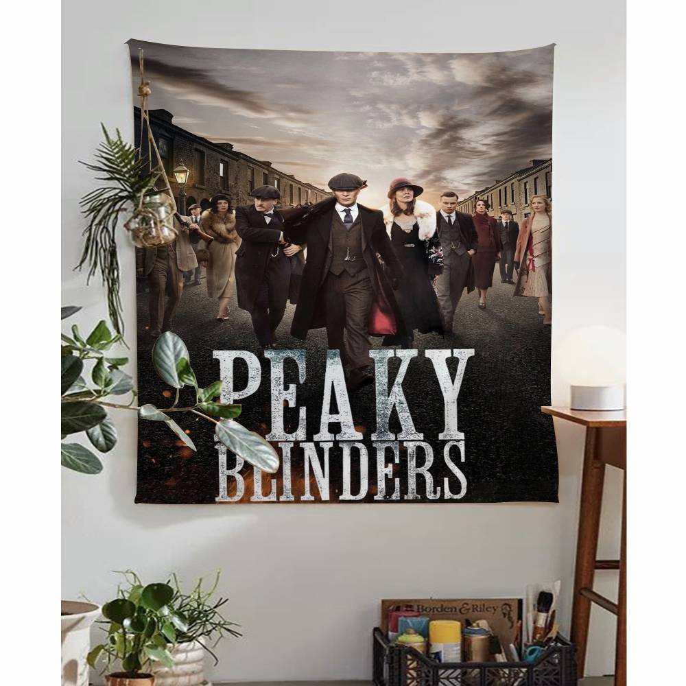 Peaky Blinders TV Play Printed Large Wall Tapestry Indian Buddha Wall Decoration Witchcraft Bohemian Hippie Wall Art Decor