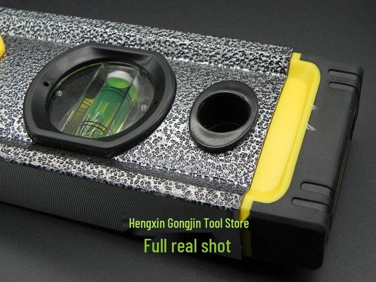 Precision Heavy-Duty Aluminum Magnetic Spirit Level - Industrial Grade, Multi-functional for Home Decoration