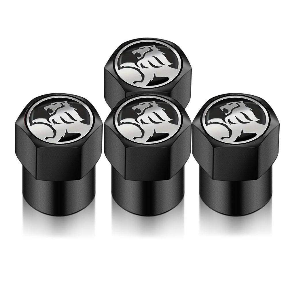 

4PCS/LOT DIY Universal For Holden HSV Shape Car Wheel Tire Air Valve Caps Stem Car Stickers For Cars Motor Auto Accessories Decor Gift чорний