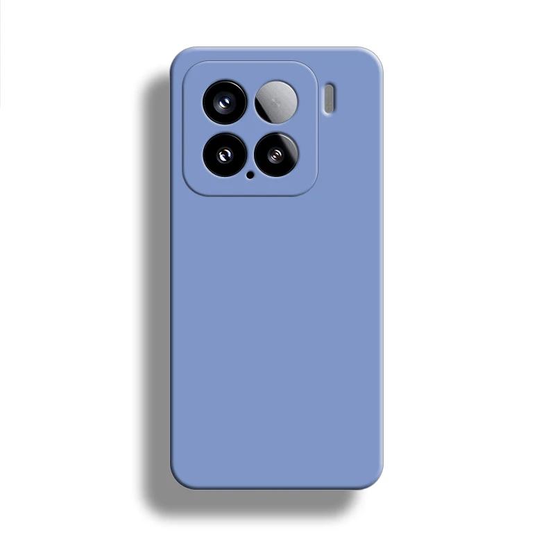For Xiaomi 15 5G Phone Case Xiomi MI 13 13T 14 14t 15 Pro Cover Liquid Silicone Rubber Shockproof Bumper TPU Cases