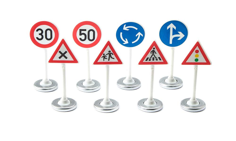 SIKU WORLD Accessory Traffic Light and Road Sign Set Ages 3 and SK5597 (for Up)
