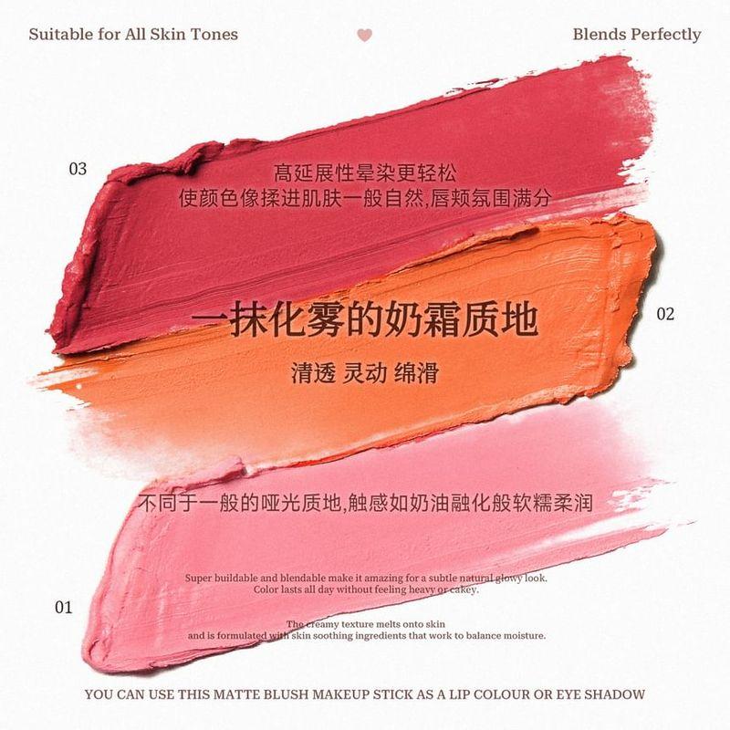 DEROL - Sanft leuchtender Blush-Stick - 3 Farben