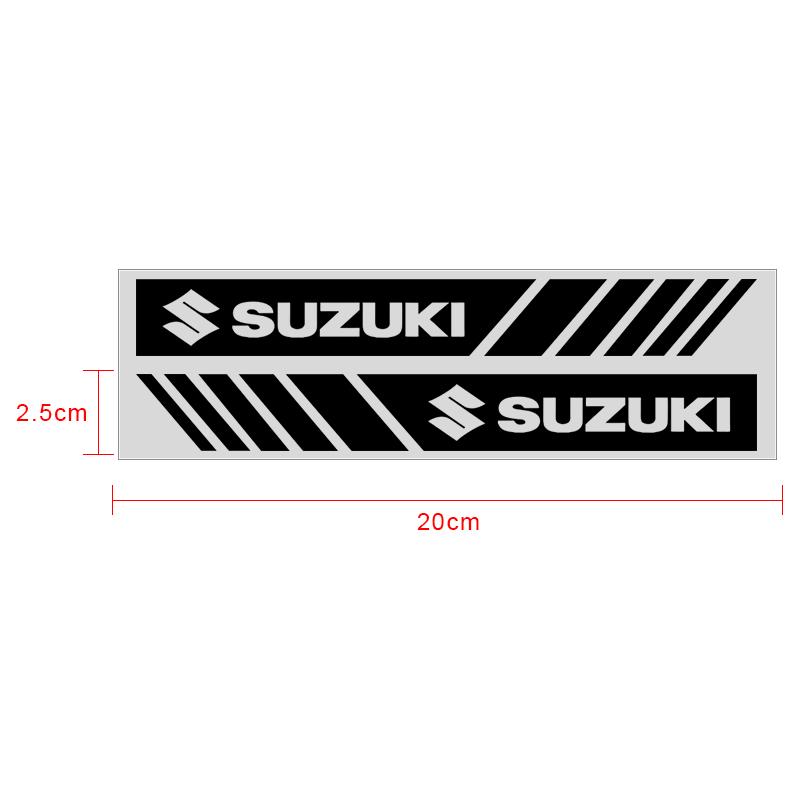 2PCS Car Rear View Mirror Side Stripe Badge 3D Sticker Car Styling for Suzuki Swift SX4 Samurai Sport Jimny Grand Vitara Alto GW250  Splash Swace