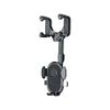 Adjustable Multi-Angle Rearview Mirror Phone Holder for Car Navigation