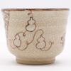 Seto Ware Oribe Kabak Tasarımı Çap x Yükseklik Kapasite Mikrodalga ve Bulaşık Makinesi Yapımı Ürün Çay Fincanı/Sencha Kasesi, 7.5cm 6.5cm, 150ml, Yeşil, Güvenli,