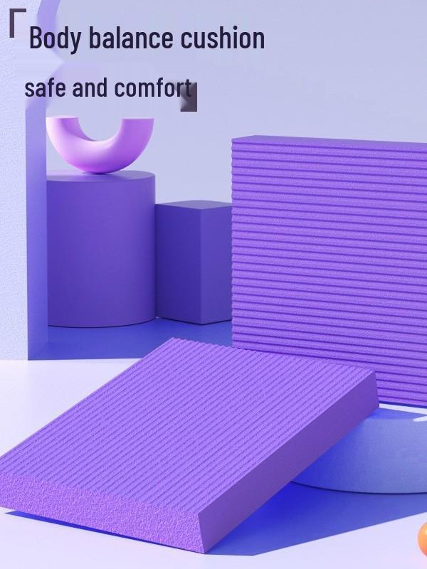 

NBR Balance Pad 4cm - Soft Fitness, Exercise & Yoga Kneeling Aid 44x30x4cm чорний