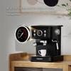 For Professional Electric Espresso Coffee Machine Semi-Automatic Brew System 20Bar Visible Water Tank Easy Clean Household