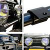 WO-2X 3 Inch 76-81Mm Bull Bar Roll Cage Mount Bracket Clamps LED Work Light Bar Holder For SUV ATV Truck Motorcycle Boat