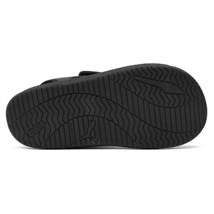 PUMA SoftridePro Sandal 24 Fabric Comfortable And Breathable Beach Sandals Unisex Black 395429-01
