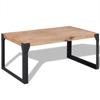 Day and Night - Day and Night Solid Acacia Wood Coffee Table 100x60x45 Cm