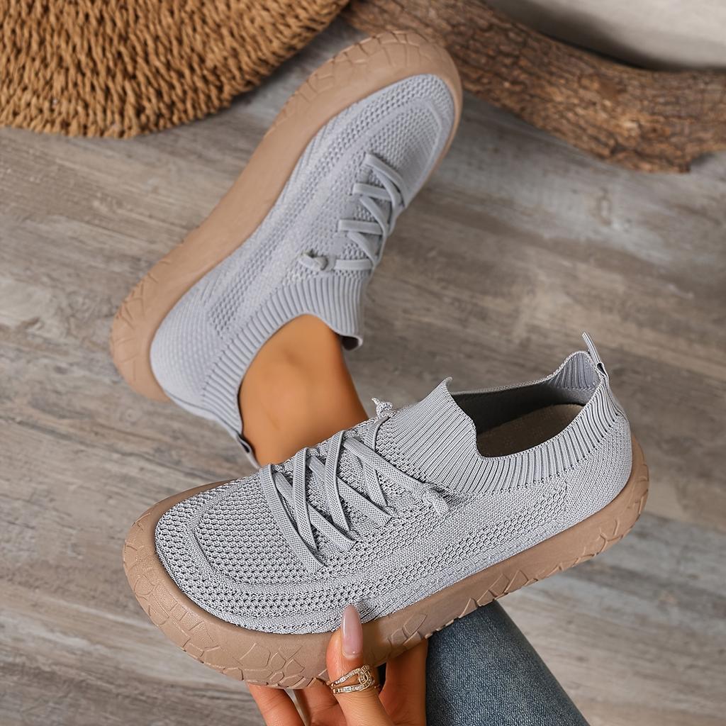 Women's Shoes Casual Sneakers Wide Toe Comfortable Flat Shoes for Vacation Travel and Home Shoes