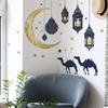Style: Star And Moon Chandelier, Camel Combo Wall Sticker, Bedroom Living Room, Study Room, Home Decoration Wall Sticker