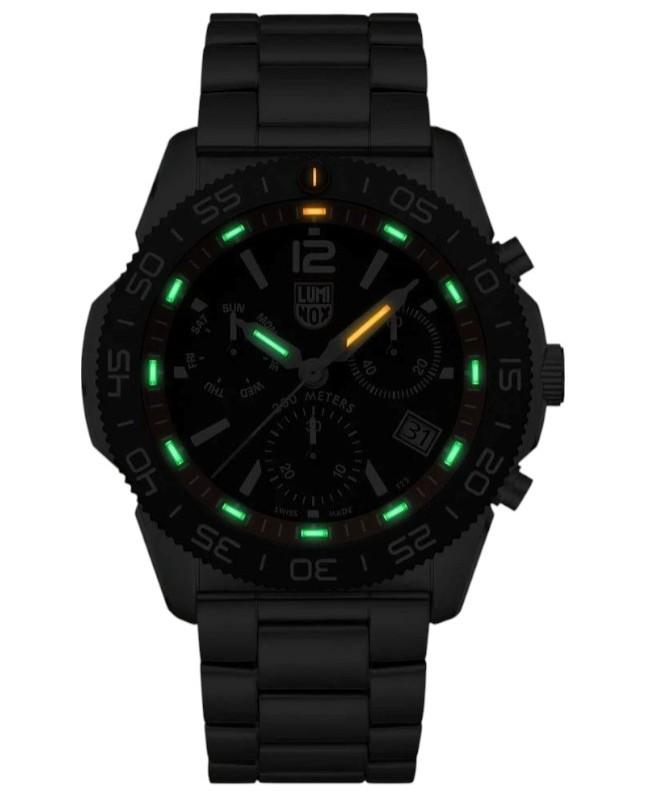 Luminox Sea Pacific Diver Red Strap Chronograph Sapphire Men’ Watch XS.3155