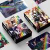 Demon Slayer Double-Sided Laser Flash Cards - 30 Boxed LOMO Anime Cards