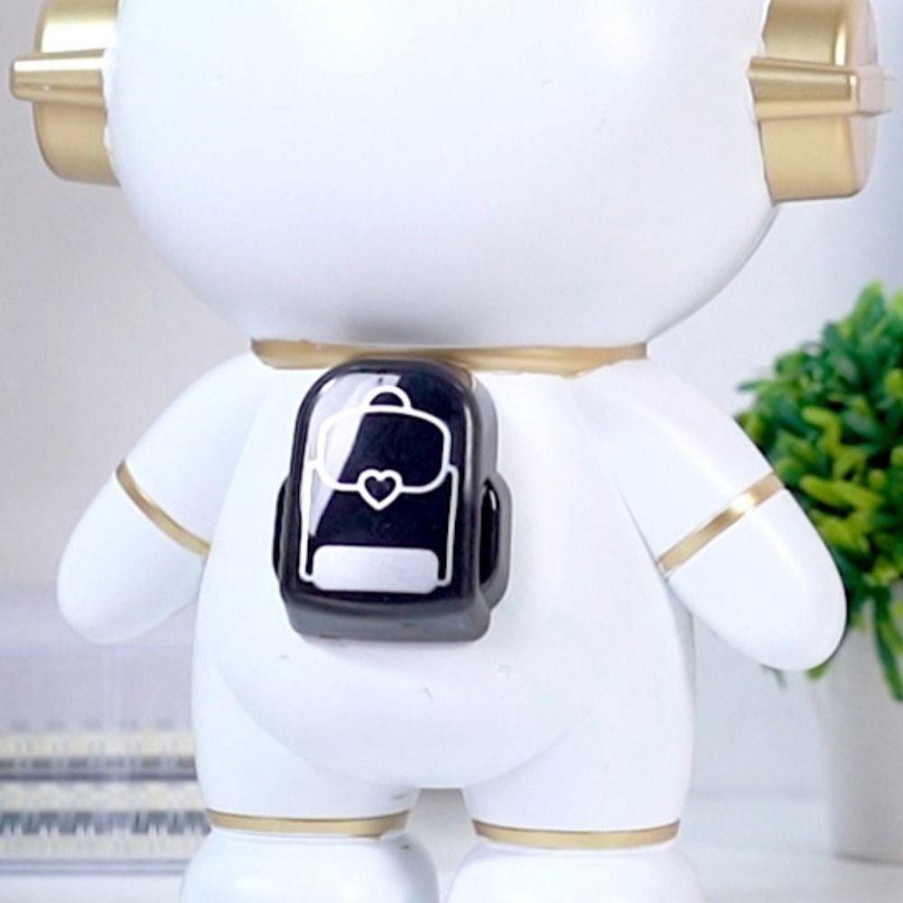 Night Lamp Astronaut Piggy Bank Large Capacity Space Rabbit Savings Bank  Coins Cash