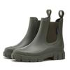 New short rain boots women's fashion outer rain shoes women's adult waterproof and non-slip water shoes