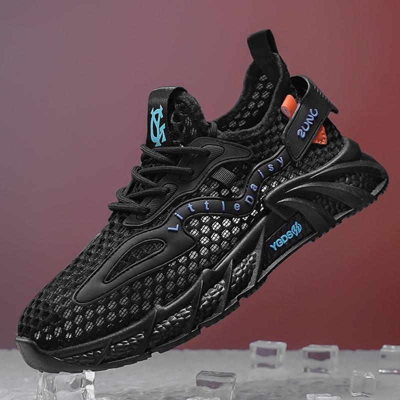 

Hollow mesh men s shoes breathable summer big net sports tide shoes men s quick-drying wading shoes 39