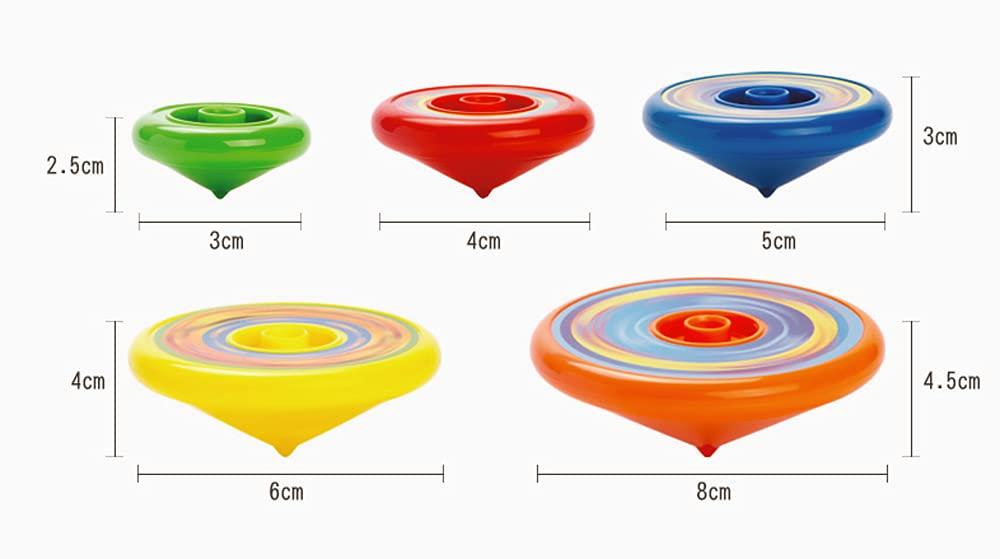 Top Stacking Top Daruma Drop Stacking Top Top Game Stacking Top Spinning Top Stacking Challenge Educational Toy 5-tier