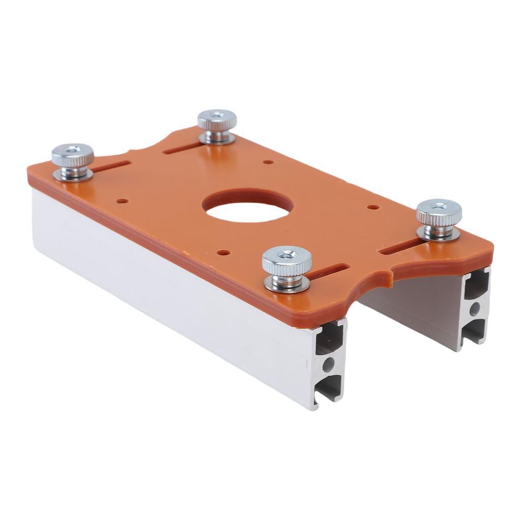 Wood Trimmer Base 2 In 1 Wood Router Base Slotting Bracket for Trimmers Inner Diameter 65mm Wood Thickness Range 0 5cm