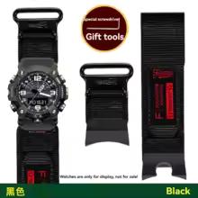Per Casio G-SHOCK mudmaster GWG-1000/GB serie cinturino per orologio in tela di nylon sportivo da alpinismo per uomo accessorio braccialetto