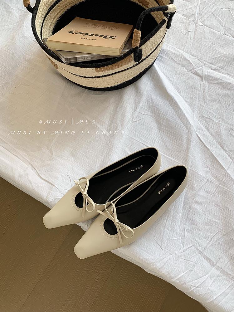 Fashion 2025 New Slip-On Outdoor Casual Comfort Basic Shoes On Heel Retro Mary Jane Daily Loafers Mules Women Roman Low Heel Ballet Shoe