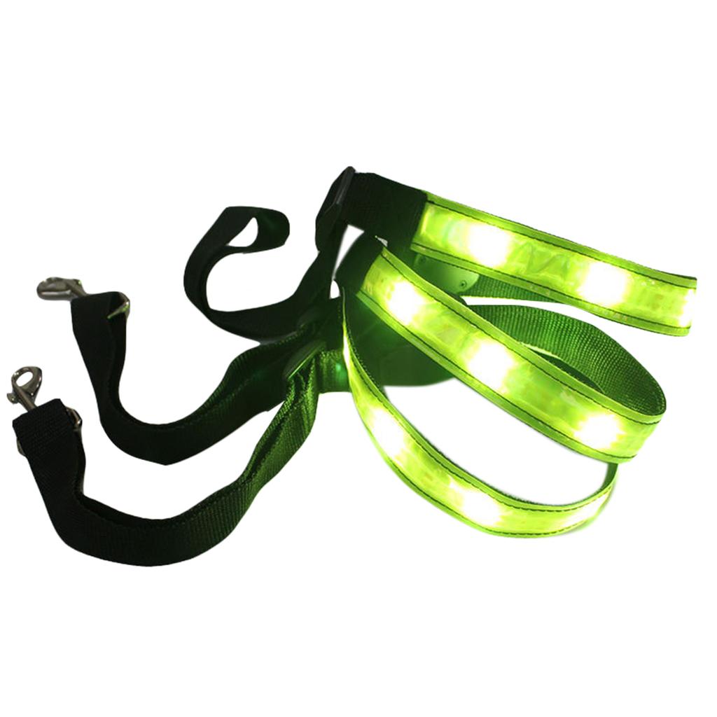 LED Light Horse Breastplate Collar Adjustable Visibility Tack Equestrian Safety Gear With 3 Lighting Modes For Riding Show