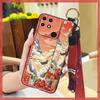Anti-dust Back Cover Phone Case For OPPO Realme Narzo 50A Waterproof Elderly lady Dirt-resistant Phone Holder Anti-knock