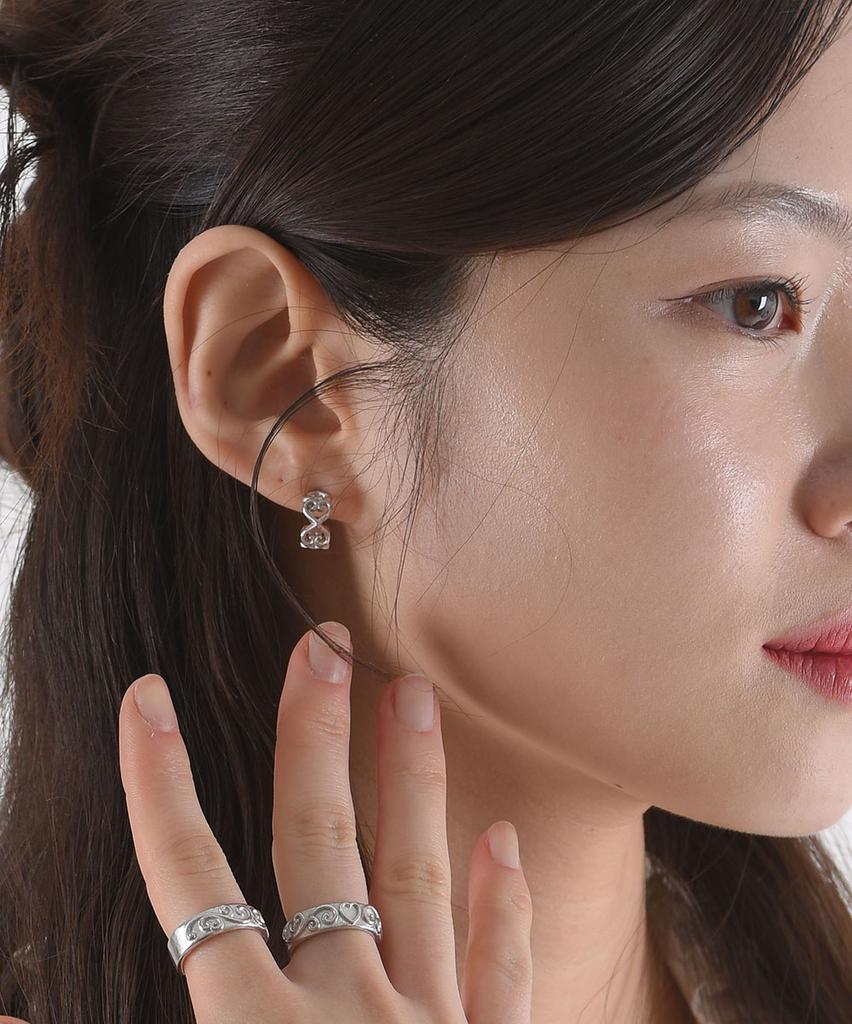 Lovetrix Heart Lace Earring