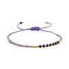 Bracelet - LUXENTER - Anlako - Purple Crystal - 18k Gold Plated - Boho Style