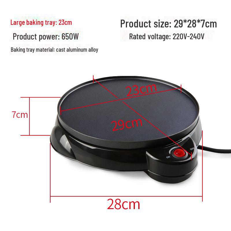 New Non-Stick Electric Pancake Maker - German Design