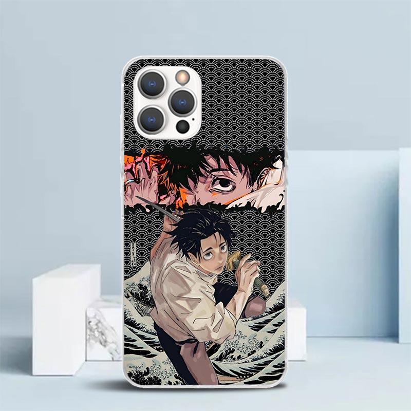 

Kaisen J-Jujutsu Yuta Okkotsu Phone Case For IPhone 16 17 Air 16E 15 14 Plus 13 Mini 12 11 Pro Max 7 8 + SE 2020 Soft TPU Back C iPhone 14