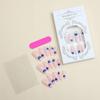 Valentine's Day Almond Shape Heart Print Wearable Nail Art