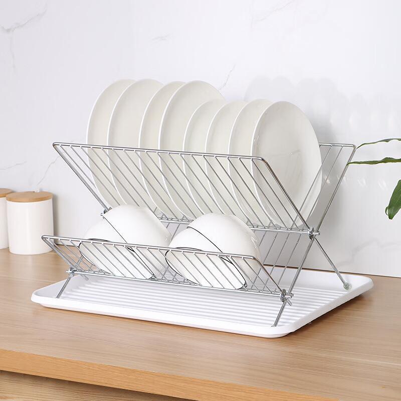 Foldable Kitchen Dish Drying Rack