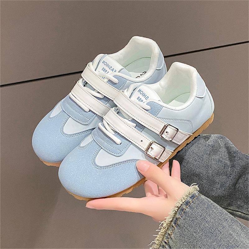 Fashion 2025 Spring New Design Flat Shoes Korean Edition Fashion Versatile Sneakers Comfortable And Breathable Casual Shoes Women