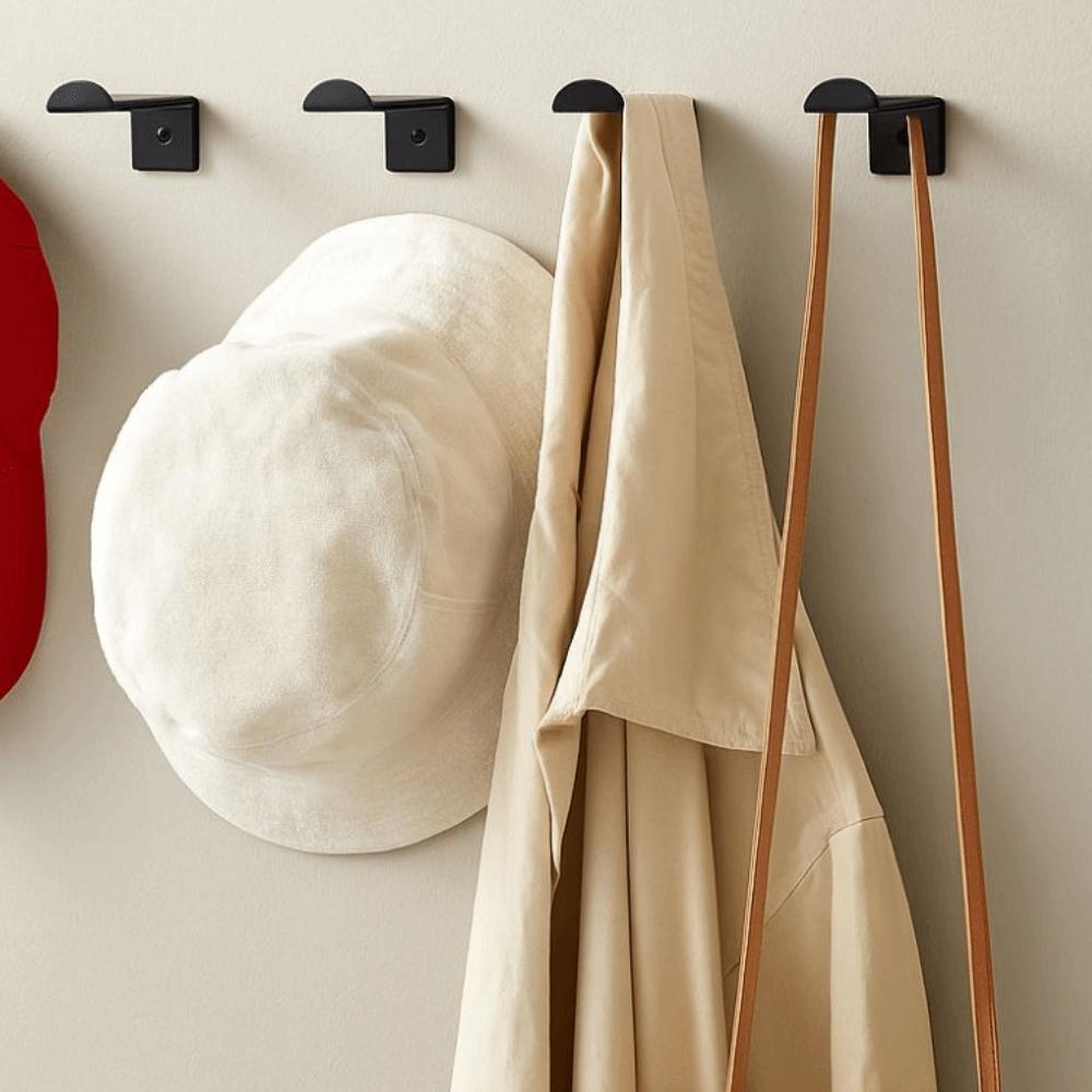 Simple Hat Storage Rack Wall Mounted Caps Display Holder Practical Hat Hook Space Saving