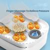 JINKAIRUI Foot Bath Foldable Fully Automatic Foot Massager Roller Electric Foot Bucket Hot Compress Foot Massage Machine
