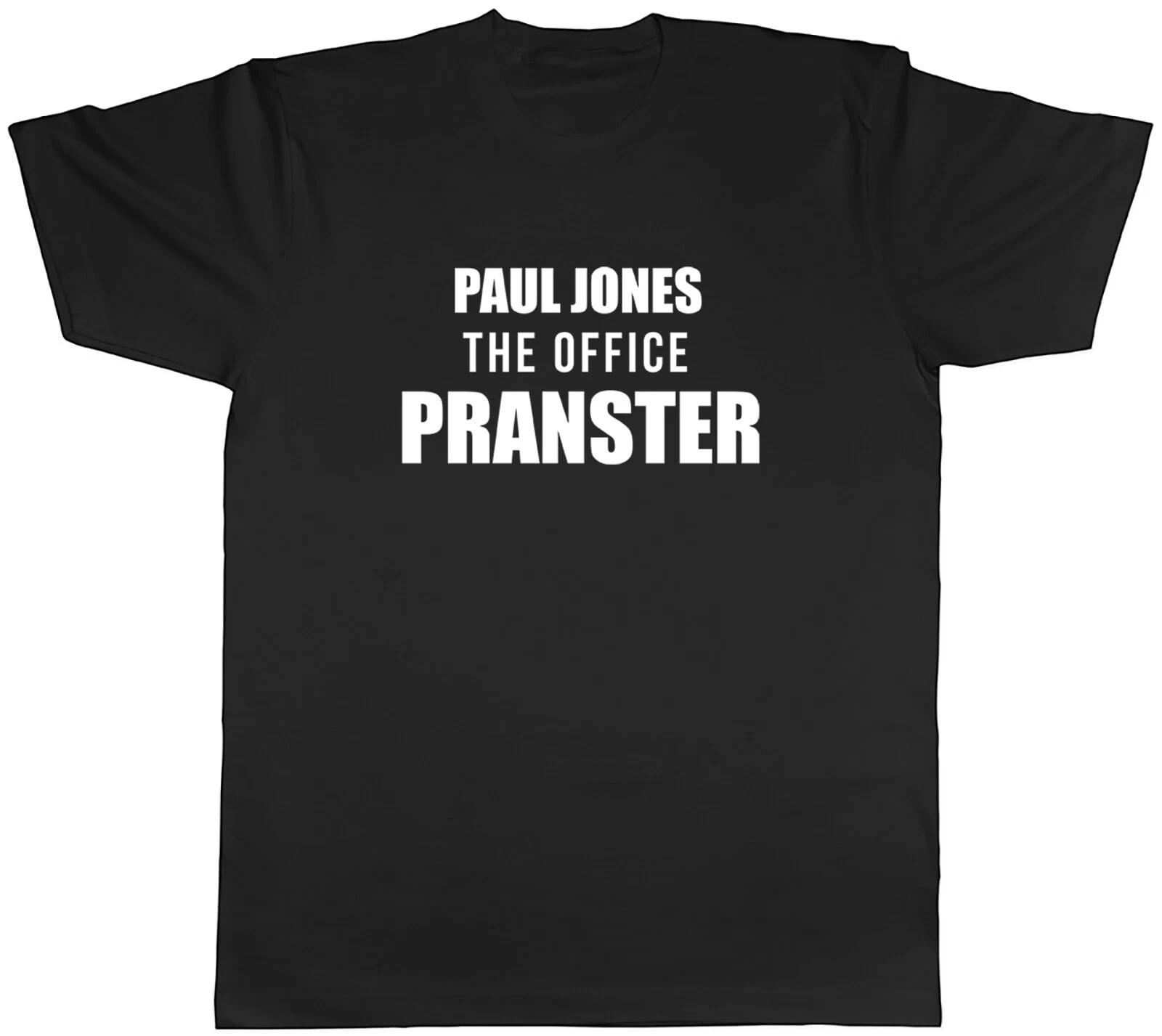Personalised The Office Prankster Mens Unisex T-Shirt Tee M