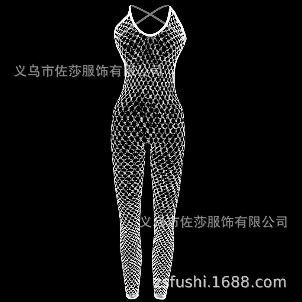 Sexy Lingerie Rose Lace Pajamas Sexy Perspective Hollow Sexy Mesh