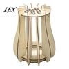 Handcrafted Floral Display for Shelf Wooden Puzzle Flower Vase, Stand Flowers or Durable Natural Material Holder Artificial Flowers, Decorative
