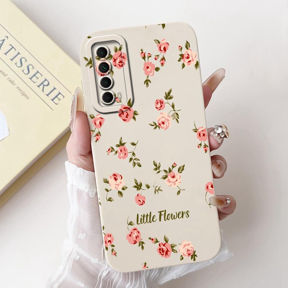 Lens Protective Case For Huawei P Smart 2021 Y7A PPA-LX3 PPA-LX2 PPA-LX1 Fashion Soft Silicone Back Cover For Huawei Y7a